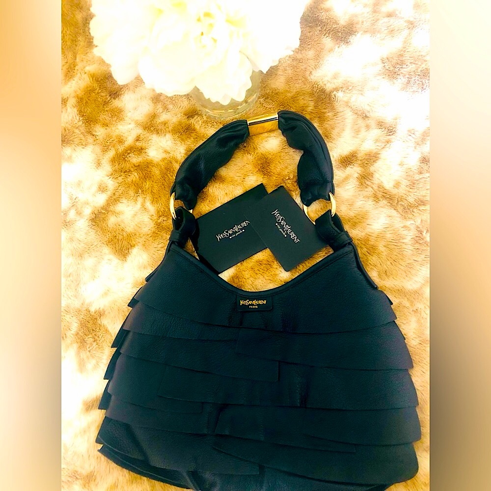 Authentic Yves Saint Laurent St. Tropez Shoulder Bag
